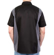 Hot Leathers GMM1002 Men's Mechanics 2-Tone Sides Button Up Heavy-Duty Work Shirt for | Classic Mechanic Work Shirt