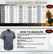 Hot Leathers GMM1010 Men's Mechanic Charcoal Button Up Heavy-Duty Work Shirt for | Classic Mechanic Work Shirt