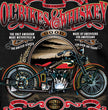 Hot Leathers GMS1074 Men’s ‘Ol' Bikes & Whiskey’ Black T-Shirt
