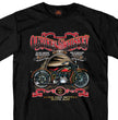 Hot Leathers GMS1074 Men’s ‘Ol' Bikes & Whiskey’ Black T-Shirt