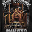 Hot Leathers GMS1337 Men’s ‘Coming For My What?’ Black T-Shirt