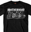 Hot Leathers GMS1408 Men’s ‘Ride As One‘ Short Sleeve Black T-Shirt
