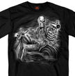 Hot Leathers GMS1458 Mens Assassin Rider Black T-Shirt