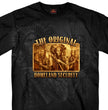 Hot Leathers GMS1460 Men's Original Homeland Security Native American Black T-Shirt