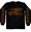 Hot Leathers GMS2148 Men’s ‘Coolin’ Long Sleeve Black Shirt