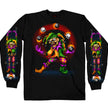 Hot Leathers GMS2526 Men's Black Long Sleeve Juggler T-Shirt