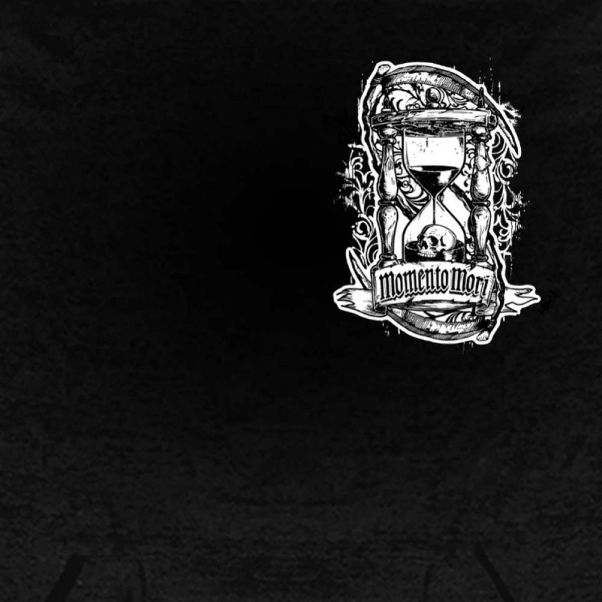 Hot Leathers GMS4538 Men's Memento Mori Hooded Pullover Sweatshirt