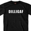 Hot Leathers GSB217 Men’s ‘DILLIGAF’ Black Short Sleeve T-Shirt