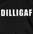 Hot Leathers GSB217 Men’s ‘DILLIGAF’ Black Short Sleeve T-Shirt