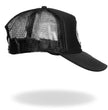 Hot Leathers GSH1003 13 Black Trucker Hat