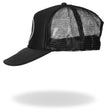 Hot Leathers GSH1004 Middle Finger Black Trucker Hat