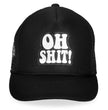 Hot Leathers GSH1006 Oh Shit Trucker Black Hat
