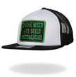 Hot Leathers GSH1018 Smoke Weed Trucker Hat