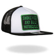 Hot Leathers GSH1018 Smoke Weed Trucker Hat