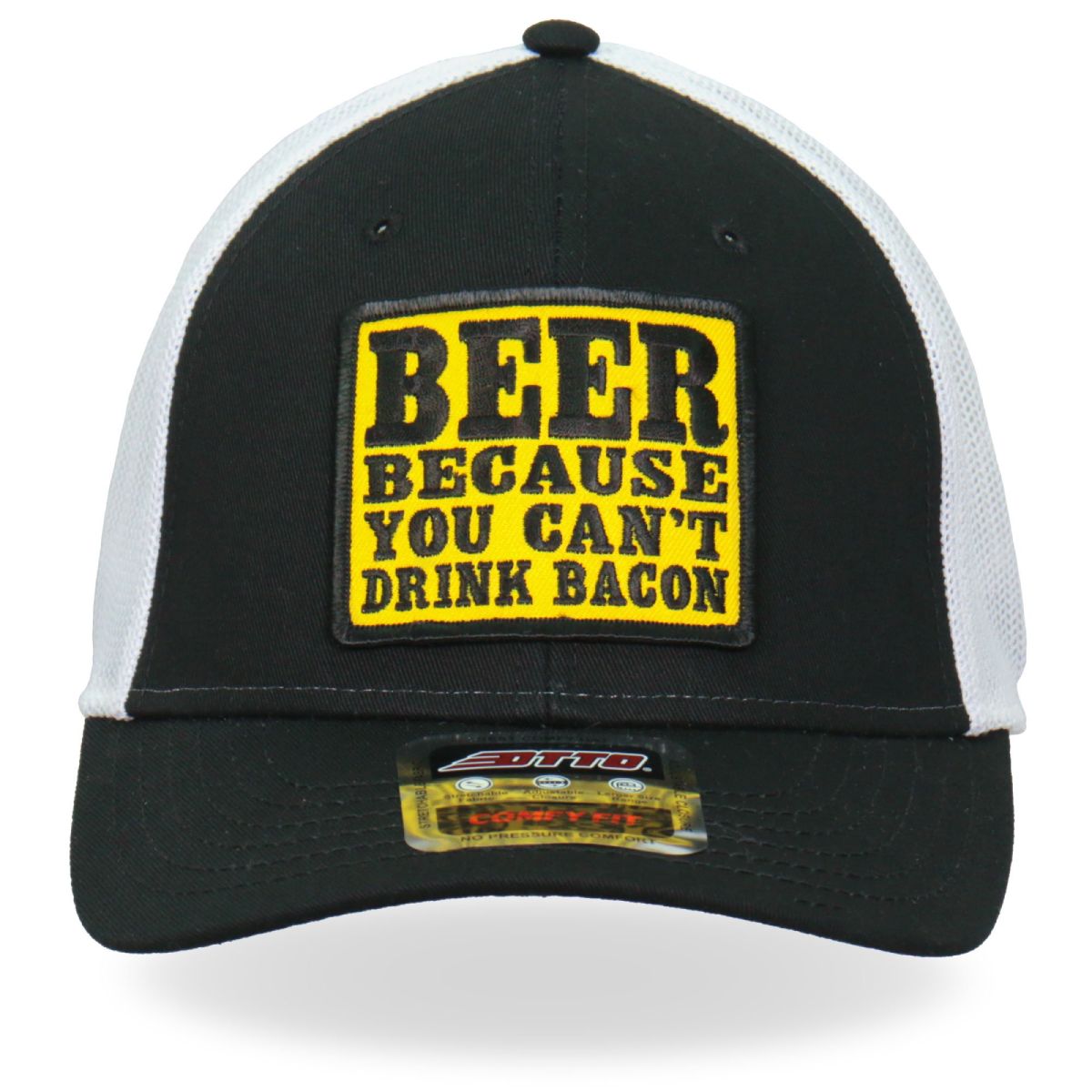 Hot Leathers GSH1024 Can't Drink Bacon Trucker Hat