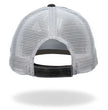 Hot Leathers Crooked Road Gray And White Trucker Hat GSH1042