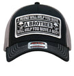 Hot Leathers Move A Body Black And Grey Trucker Hat  GHS1046