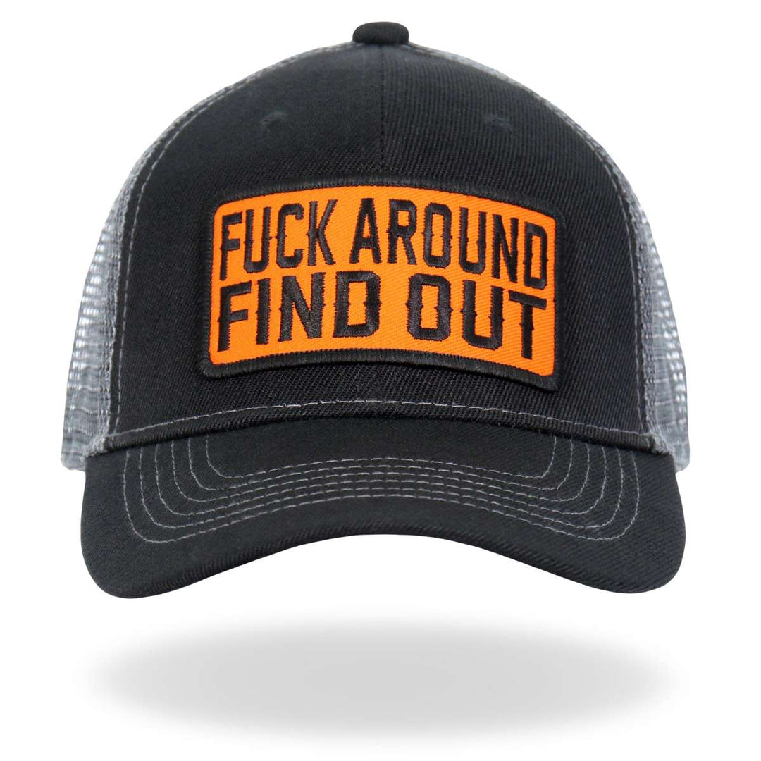 Hot Leathers GSH1055 Fuck Around Find Out Hat GSH1055