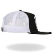 Hot Leathers GSH2007 Support Your Local Bartender Black and White Snapback Ball Cap