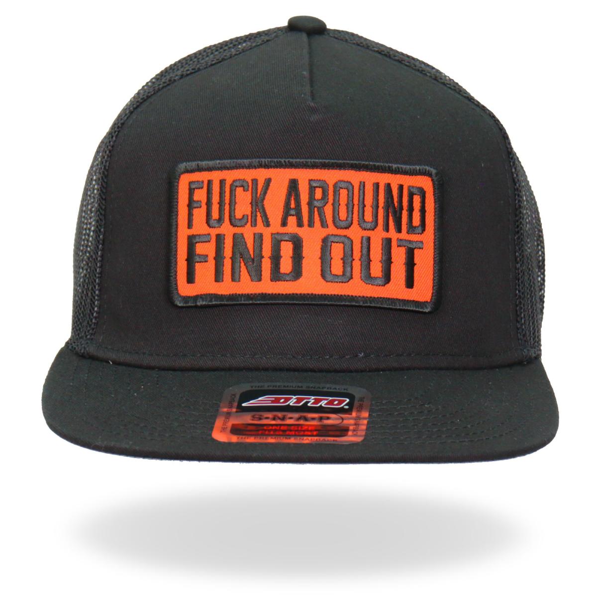 Hot Leathers GSH2010 Fuck Around Find Out Snapback Hat