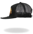 Hot Leathers Black Believe Bigfoot Snapback Hat GSH2029