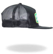 Hot Leathers Black Freshly Baked Flat Brim Snap Back Hat GSH2035