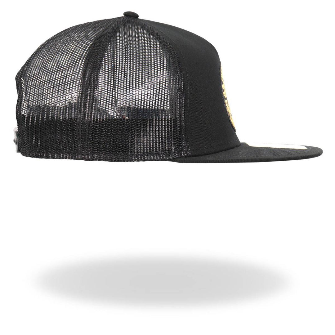 Hot Leathers Black Yellow And White Mechanic Can&