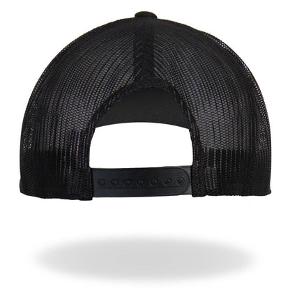 Hot Leathers Black Simple Guy 3 B's Snapback Hat GSH2038