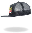 Hot Leathers We The People Snap Back Flat Brim Hat GSH2043