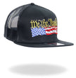 Hot Leathers We The People Snap Back Flat Brim Hat GSH2043