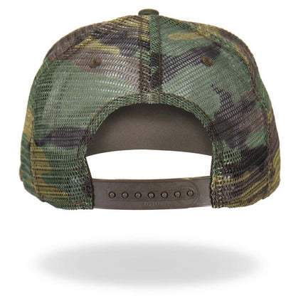 Hot Leathers GSH2044 Fuck Around Find Out Camo Snapback Hat