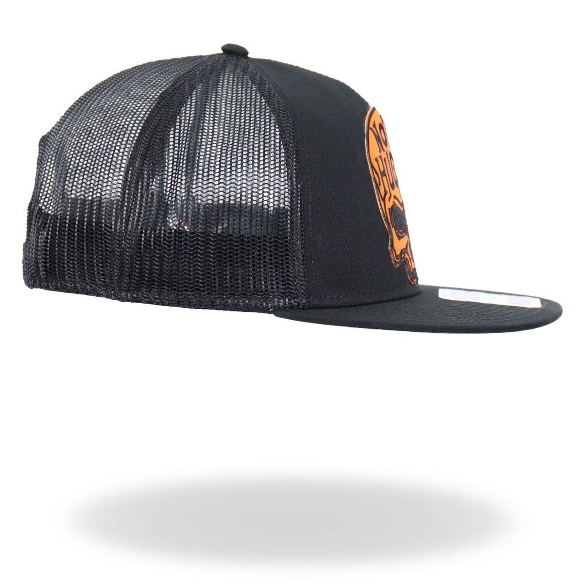 Hot Leathers GSH2045 Black Snapback Not A Hugger