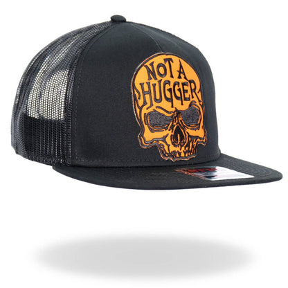 Hot Leathers GSH2045 Black Snapback Not A Hugger