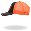 Hot Leathers F Around Find Out High Visibility Orange Trucker Hat GSH2047