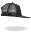 Hot Leathers  Support Your Local Black Snap Back Trucker Hat GSH2048