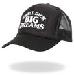 Hot Leathers Small Dick Big Dreams Snap Back Trucker Hat GSH2050