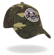 Hot Leathers GSH3001 2nd Amendment Washed Camo Ball Cap