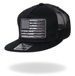 Hot Leathers GSH4004 American Flag Bullets Snap Back Hat