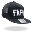 Hot Leathers FAFO Snapback Hat with Under Bill Print GSH4005