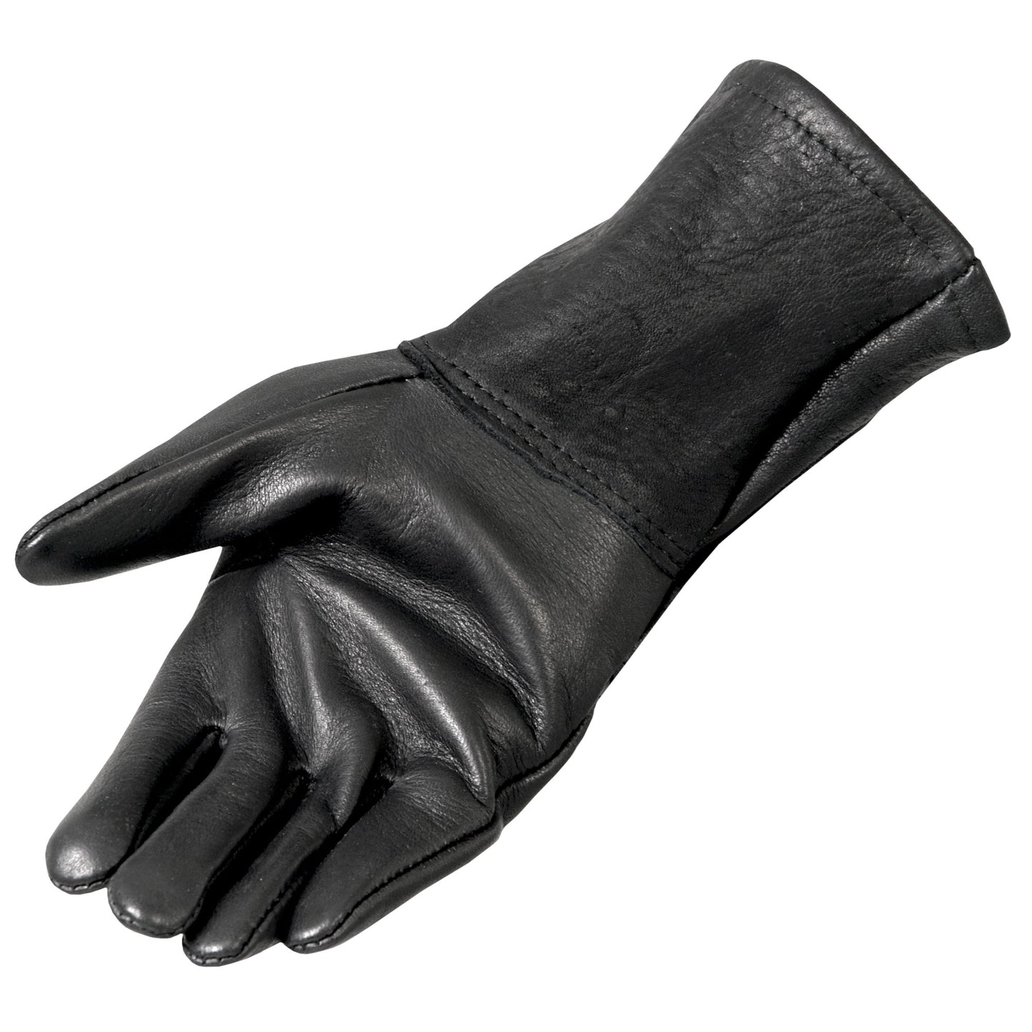 Hot Leathers GVD1004 Classic Deerskin Unlined Heavy Duty Gauntlet Glove