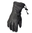 Hot Leathers GVD1015 Black Deerskin Leather Gauntlet Gloves