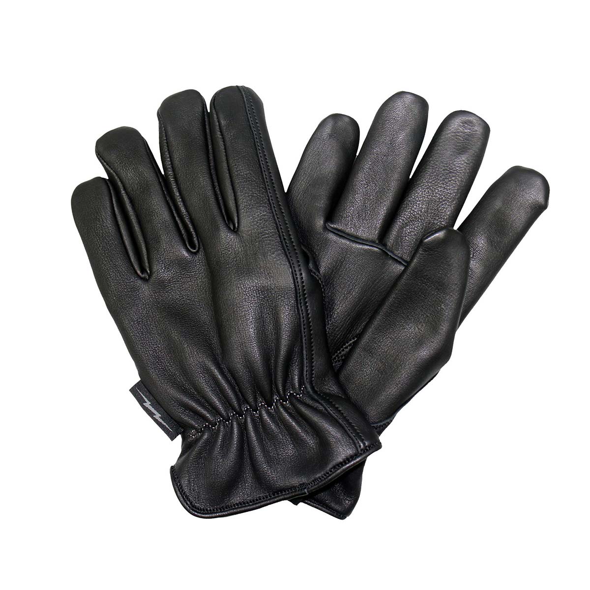 Hot Leathers GVD2003 Uni-Sex 'Grey and Black Flannel Lined' Deer