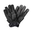 Hot Leathers GVD2003 Uni-Sex 'Grey and Black Flannel Lined' Deer Skin Leather Gloves