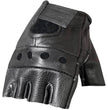 Hot Leathers GVM1004 Unlined Fingerless Leather Gloves with Padded Palm