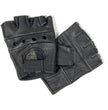 Hot Leathers GVM1004 Unlined Fingerless Leather Gloves with Padded Palm