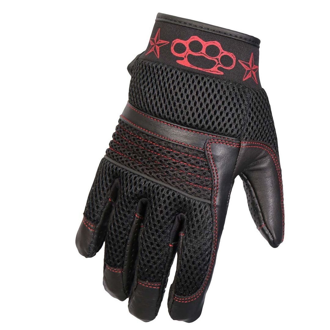 Hot Leathers GVM1302 Uni-Sex Black &