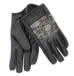 Hot Leathers Ancient Skull Leather Gloves GVM1304