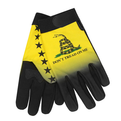 Hot Leathers GVM3012 Men's 'Don't Tread on Me' Mechanics Glove