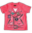 Hot Leathers GYS1033 Girls Leather Jacket Toddler T-Shirt