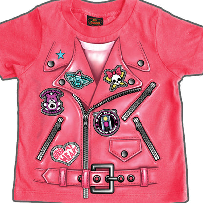 Hot Leathers GYS1033 Girls Leather Jacket Toddler T-Shirt
